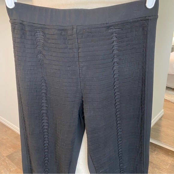 Cristina V Unique Design Glamorous Sexy Black Pants Leggings Size M - Picture 5 of 11